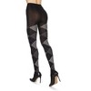 Memoi Classic Large-Print Argyle Sweater Tights - 3 of 4