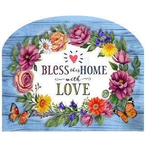 Briarwood Lane Spring Art Sign 8.25x10.25 Bless This Home With Love For Spring Art Sign - 1 of 4