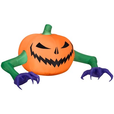 Gemmy Airblown Inflatable Reaching JOL Monster , 2 ft Tall, Multi