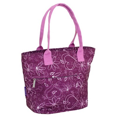 J World Lola Lunch Bag with Back Pocket - Love Purple