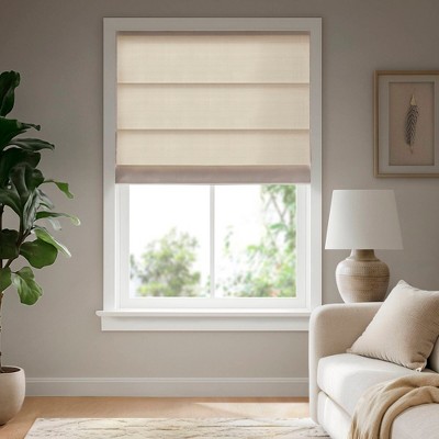 Dsvimoy Curtain Panel Privacy Curtain Pair for Home Office, Off-White, 6.13"*9.25"*8.07"