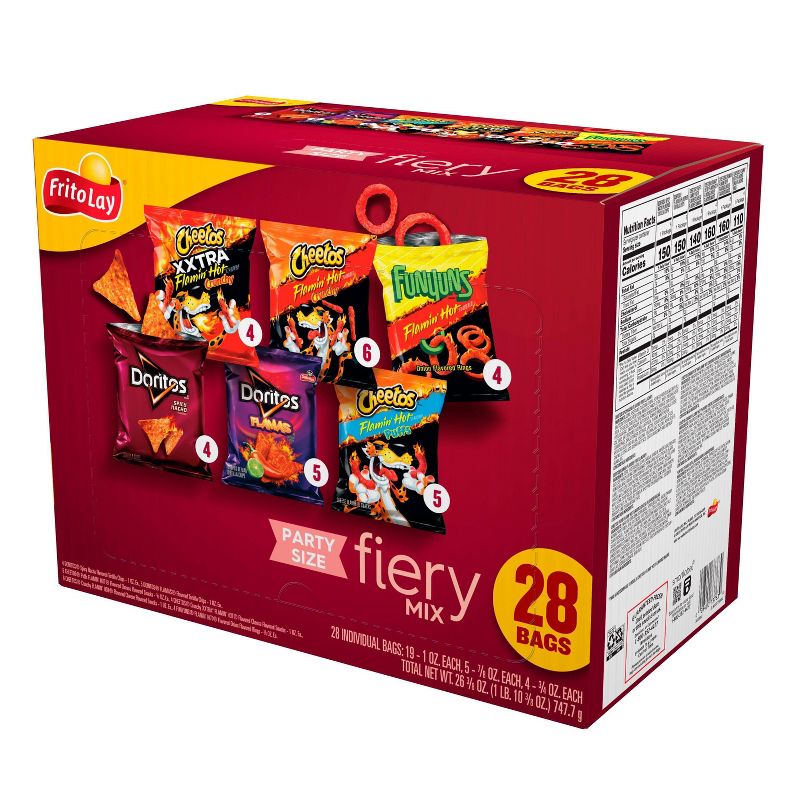 Frito-Lay Variety Pack Spicy Party Mix Cube - 28ct, 6 of 10