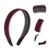 Unique Bargains Women's Square Lace Headband 5.91"x4.53" 1 Pc - 3 of 4