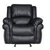 Hybition Leather Recliner Living Room Seat Chair with Adjustable Footrest - 2 of 3