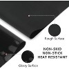 JDICTION 3PCS Silicone Craft Mats 15.7" x 11.8" - Resin Jewelry Casting Molds & Multipurpose Table Protector, Non-Slip Black - 3 of 4