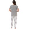 Just Love Womens 100% Cotton Tie Dye Short Sleeve Pajama Set  Vibrant, Breathable Sleepwear - 3 of 3