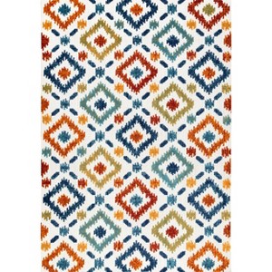 Nuloom Indoor/Outdoor Transitional Labyrinth Area Rug - 1 of 4