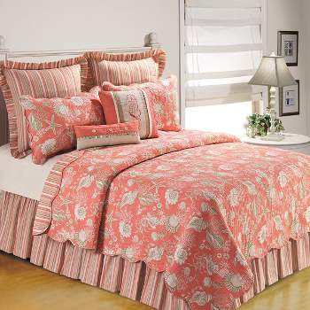 C&F Home Coral Natural Bedspread Collection