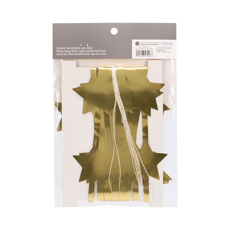 9ct Star Backdrop Party Decoration Gold - Spritz&#8482;, 3 of 8