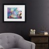 Trademark Fine Art - Beata Czyzowska Young In The Galaxy Matted Framed Art - 2 of 4