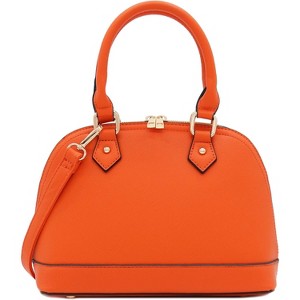 Paaaawaters Classic Dome Satchel Fashionable handbag - 1 of 4