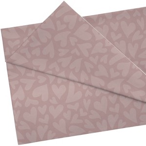 Teacher Created Resources® Light Mauve Hearts Creative Class Fabric, 48 Inch x 3 Yards - 1 of 3