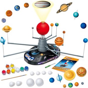 Playz Premium Solar System Model DIY Science Kit Space Toy for Kids 8+ with HD Planetarium Projector - 1 of 4
