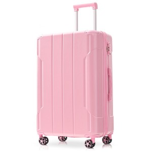 Lyngins Expandable 28 Inch ABS Hard Shell Luggage, Checked Suitcase/Away Luggage, TSA Approved 3-Dial Lock, Quiet Double Universal Wheels - 1 of 4
