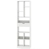 Tangkula 71" Tall Bookcase w/ Drawer Modern Bookshelf w/ 10 Open Cubes Display Rack - 2 of 4