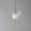 ET2 Lighting Martini 1 - Light Pendant in  Natural Aged Brass - 4 of 4