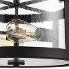 Generation Lighting Harrow 15" Oil Rubbed Bronze 2-Light Ceiling Light - 3 of 3