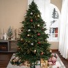 Home Imports Emporium Cynthia Prelit Artificial Christmas Tree, Realistic Rustic Christmas Tree with Lights - 2 of 4