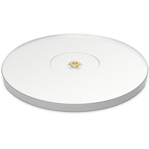 Fluance High Density Frosted Acrylic Platter For Fluance Reference  Turntables compatible with RT82/RT83/RT84/RT85 (AP03)