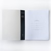 Wit & Delight 2024-25 Monthly Academic Planner 11"x8.5" Cream: Lay-Flat Binding, July-June, Off-White, Rounded Corners - 4 of 4