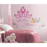 Disney Princess Princess Crown Peel and Stick Giant Wall Decal - RoomMates