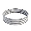 Kelly 32.08''x11.4" Metal Patio Round Planter Box, Raised Garden Bed for Vegetables, Flowers, Outdoor Furniture - The Pop Home - 2 of 4