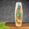 Stony Creek 12.0 Inch Saltwater Shores Tall Pre-Lit Vase Seahorse Flip Flops Shells Novelty Sculpture Lights - 2 of 3
