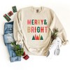 Simply Sage Market Women's Graphic Sweatshirt Merry and Bright Mountains - 3 of 4