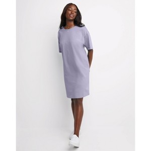 Hanes Essentials Women's T-Shirt Dress, Cotton - 1 of 4