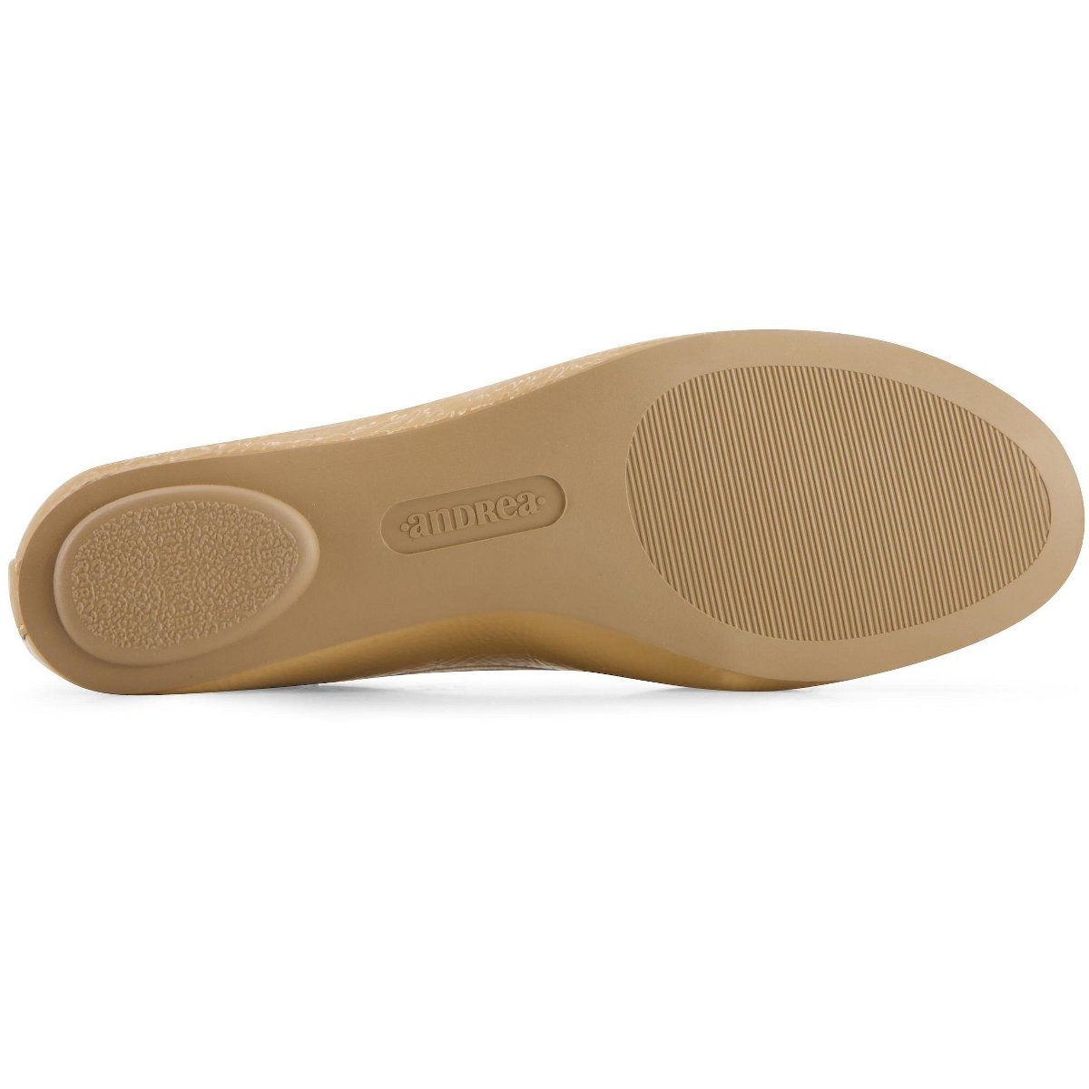 Обувь Andrea Women's Pointed Toe Ballerinas 90607 Beige 7 — фото 5