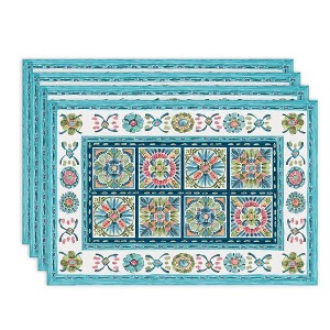 Laural Home Boho Plaza Set of 4 13" x 19" Placemats - 1 of 1