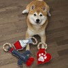 Pavilion Gift Company - Treat - 10" Canvas Dog Toy on Rope - Pet Toy - 4 of 4