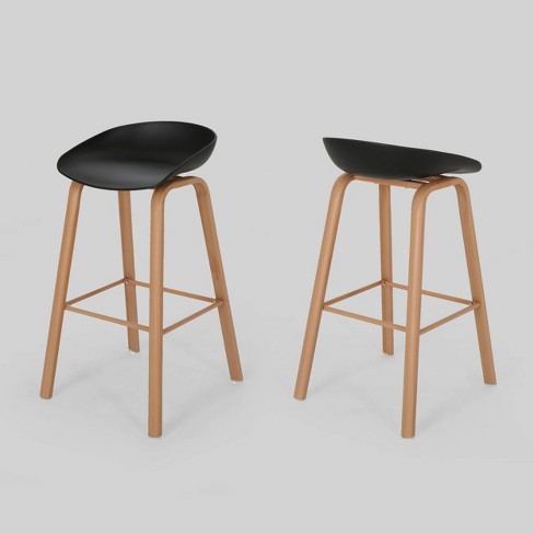 Set Of 2 Commodore Modern Barstool - Christopher Knight Home : Target