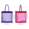Unique Bargains Portable Crochet Knitting Sewing Craft Mesh Yarn Storage Bag 2 Pcs - 2 of 4