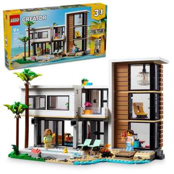 LEGO Creator 3 in 1 Modern House Toy Playset and Art Building Set 31153