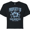 Women's - Marvel - Iron Man Property Of Stark Industries Cropped Graphic T-Shirt - 2 of 4
