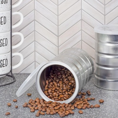 Cornucopia Brands Empty Coffee Cans (4-Pack); Metal Cans for Kitchen Storage, Coffee Packaging and Arts & Crafts — фото 2
