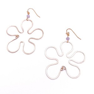 Alegria Accessories Hibiscus gold earrings - 1 of 3