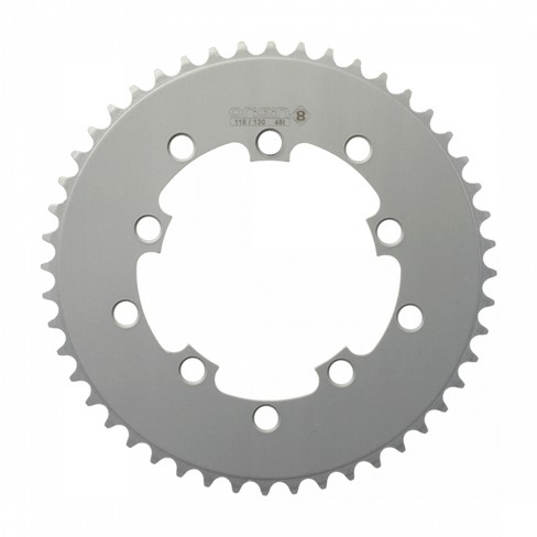 Origin8 Single Speed Chainring 48t 110 / 130 BCD 5-Bolt Aluminum Silver - image 1 of 1