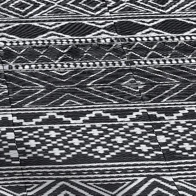 black and white