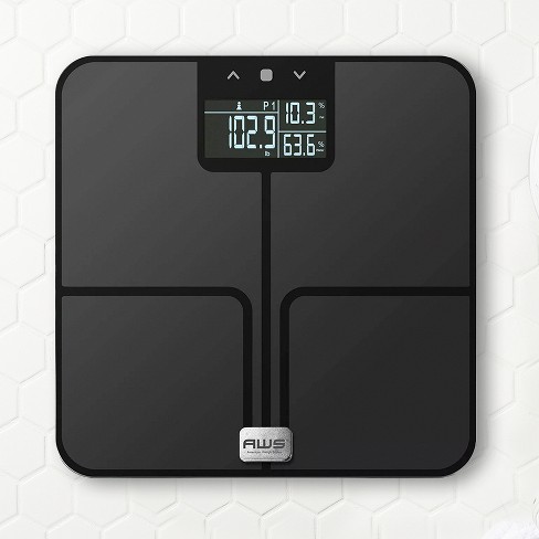 American Weigh Scales Achiever Series High Precision Digital Body Mass  Index Bathroom Body Weight Scale 400lb Capacity - White : Target