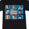 The Brady Bunch Characters Title Logo Women's Black Short Sleeve Sleep Shirt - 2 of 2