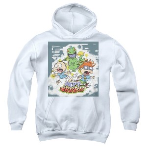 Boys’ Rugrats Tommy And Chucky Rept-Ahhhhh! Hooded Sweatshirt - 1 of 4