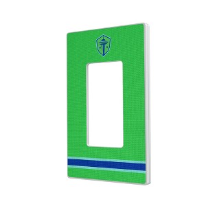 MLS Western Conference Teams Stripe Hidden-Screw Light Switch Plate for Single Rocker - 1 of 4