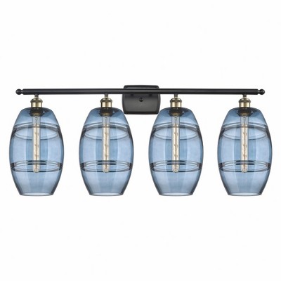 Vaz - 4 Light Bath Vanity In Industrial Style-10.88 Inches Tall and 38 Inches Wide