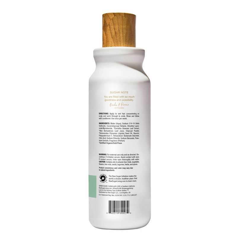 Raw Sugar Hair &#38; Scalp Refresh Clarifying Shampoo - 18 fl oz, 3 of 9