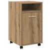 CLIHOME Filing File Cabinet for Home Office, Small Rolling File Cabinet, Printer Stand, Hanging File Folders - 4 of 4