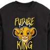 Boys' - Disney - Future King Graphic Long Sleeve Fleece Sweatshirt - 2 of 4