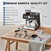 Garvee 20 Bar Espresso Machines, Professional Coffee Machine with Grinder and Milk Frother Steam Wand - 3 of 4