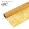Unique Bargains Flower Wrapping Paper 30ft Floral Bouquet Waterproof Packaging Cotton for Wedding Party Yellow - 3 of 4